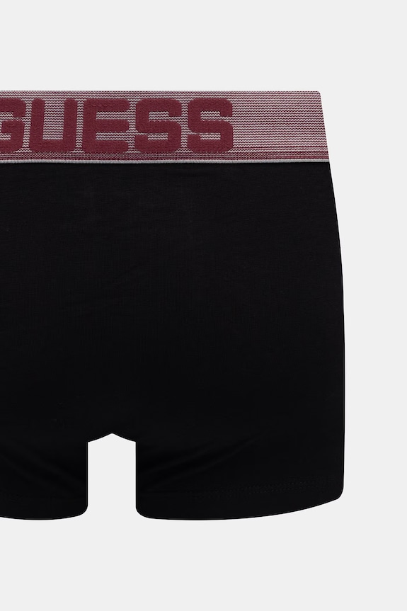 Guess bokserki męskie bawełniane z elastanem JOE 3-pack czarny U6GG13.K6YW1