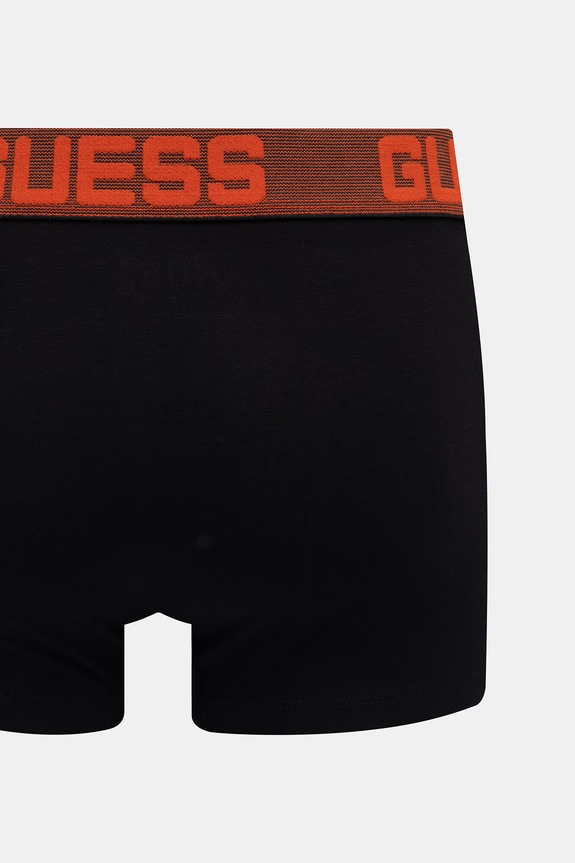 Guess bokserki męskie bawełniane z elastanem JOE 3-pack U6GG13.K6YW1 czarny
