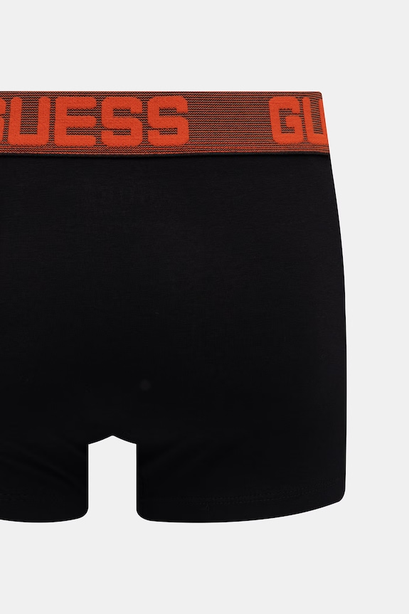 Guess bokserki męskie bawełniane z elastanem JOE 3-pack U6GG13.K6YW1 czarny
