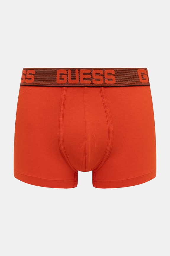 Guess bokserki męskie bawełniane z elastanem JOE 3-pack U6GG15.K6YW1 pomarańczowy SS26
