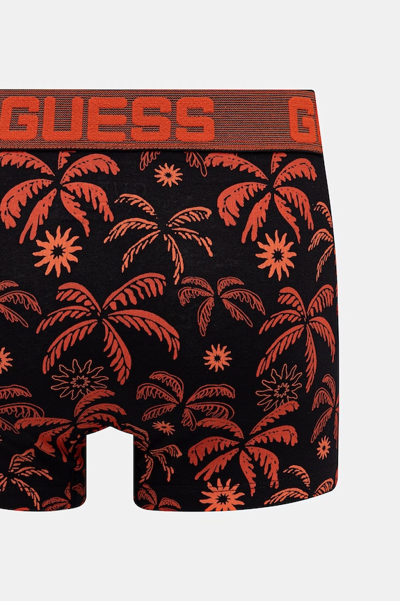 Guess bokserki męskie bawełniane z elastanem JOE 3-pack U6GG15.K6YW1 pomarańczowy