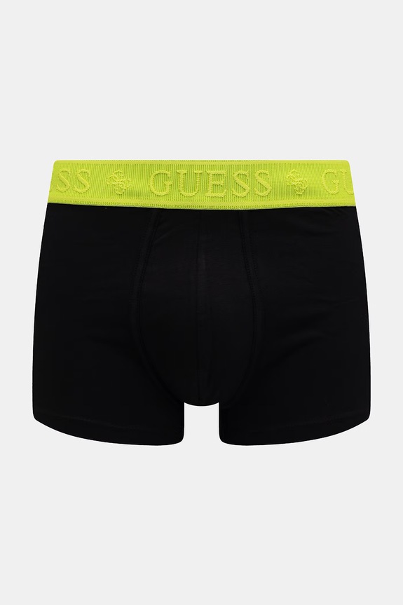 Pánske boxerky bavlnené s elastanom Guess JOE 3-pak čierna U6GG23.K6YW1
