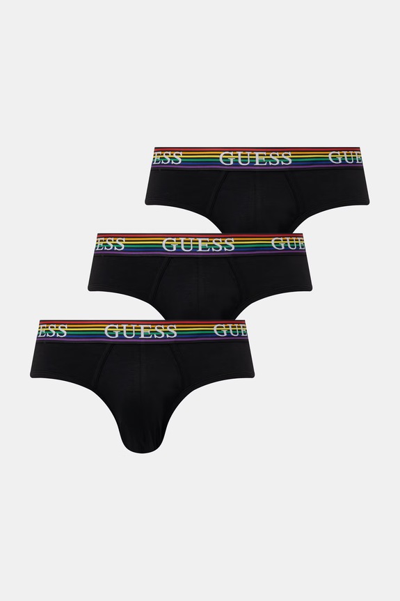 Guess σλιπ Ανδρικά 3-pack μαύρο U6GG30.KCD31