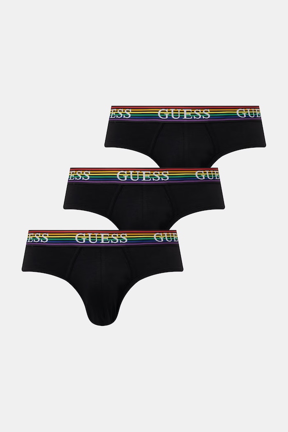 Guess σλιπ Ανδρικά 3-pack μαύρο U6GG30.KCD31