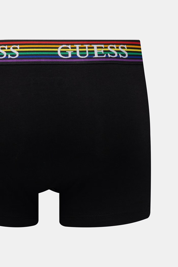 Ρούχα Guess εφαρμοστά μποξεράκια Ανδρικά 3-pack U6GG31.KCD31 μαύρο