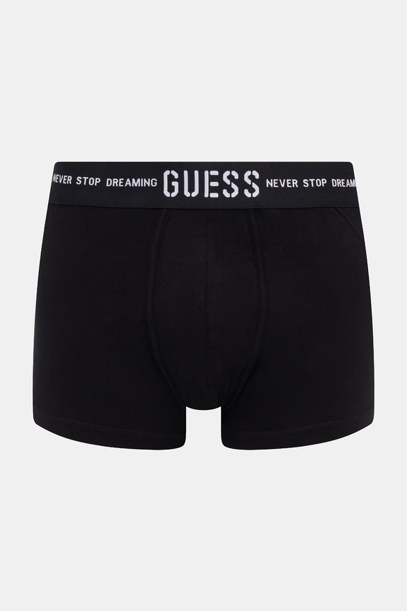 Guess bokserki męskie ANDREW 3-pack U6GG46.K6YW1 czarny SS26