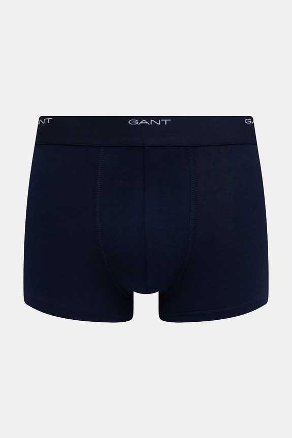 Gant bokserki dopasowane męskie bawełniane z elastanem 3-pack czerwony 900003333