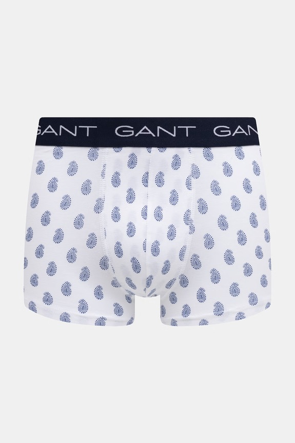 Odzież Gant bokserki męskie z bawełną 3-pack 902613013 biały