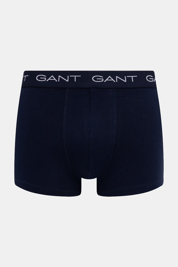 Gant bokserki męskie z bawełną 3-pack biały 902613013