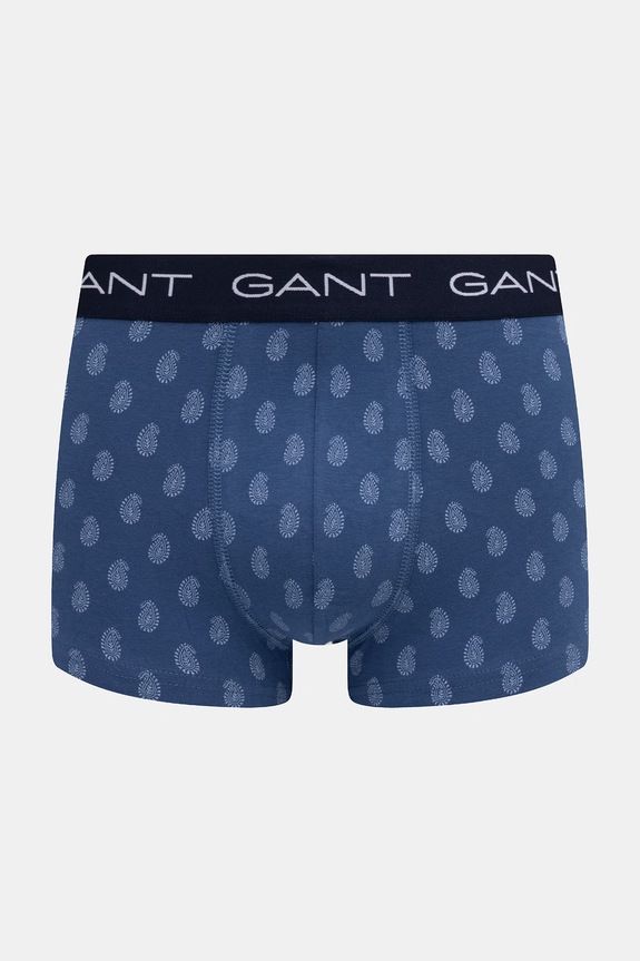 Odzież Gant bokserki męskie z bawełną 3-pack 902613013 niebieski