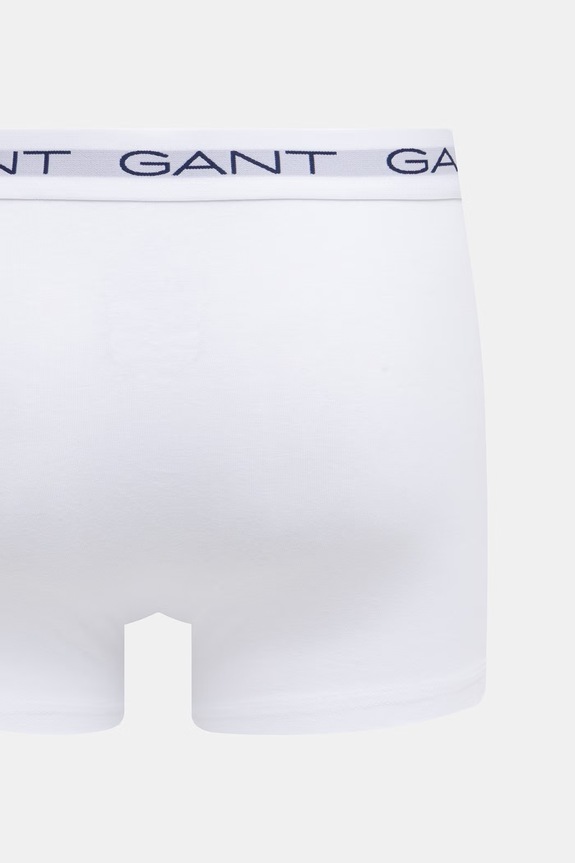 Gant bokserki męskie z bawełną 3-pack 902613013 niebieski