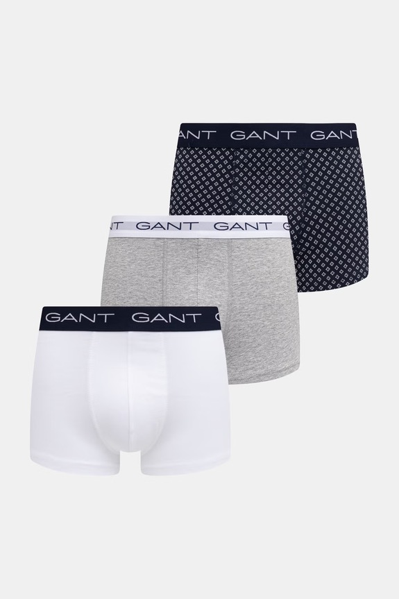 Gant bokserki męskie 3-pack granatowy 902613083