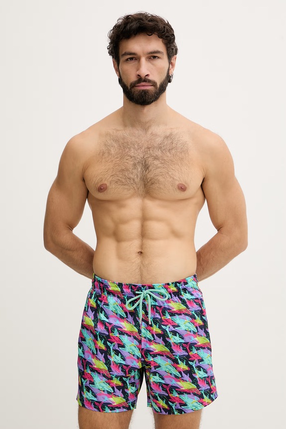 Vilebrequin pantaloni scurți de baie bărbați MOORISE multicolor MSOEF115