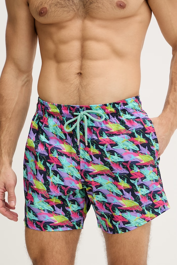 Vilebrequin pantaloni scurți de baie bărbați MOORISE MSOEF115 multicolor SS26