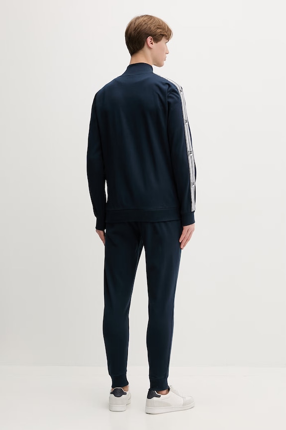 Fila loungewear komplet moški bombažen FPS1238 mornarsko modra SS26