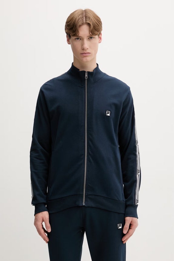 Oblečení Fila loungewear set pánský bavlněný FPS1238 námořnická modř