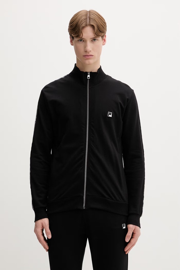 Oblačila Fila loungewear komplet moški bombažen FPS1238 črna
