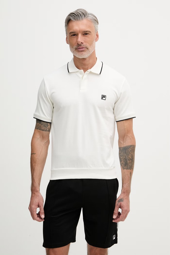 Fila komplet za muškarce od pamuka bež FPS1239