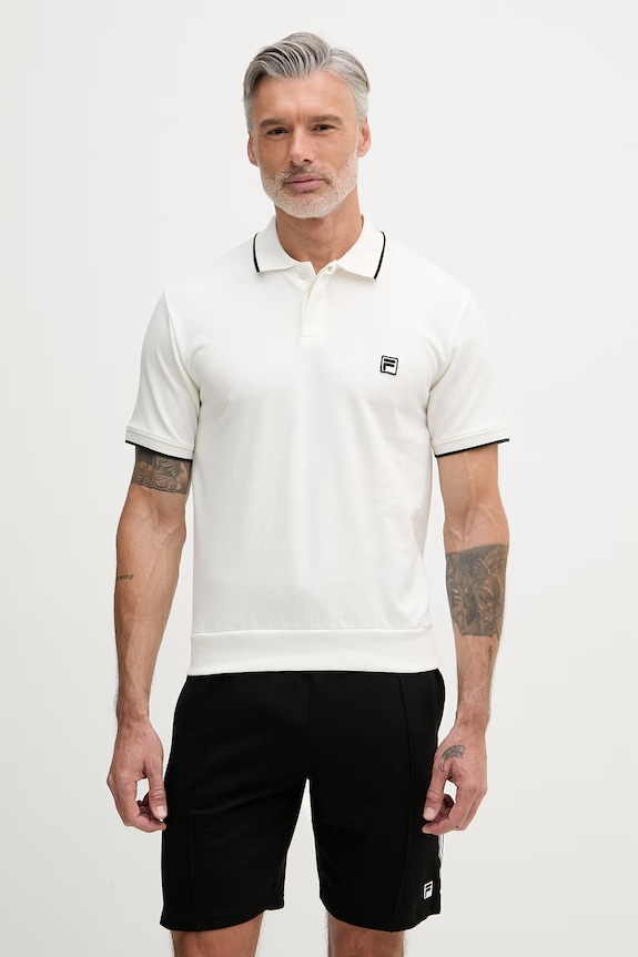 Fila komplet za muškarce od pamuka bež FPS1239