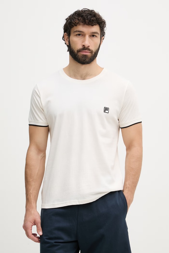 Fila dvojdielne pyžamo pánske bavlnené FPS1241 béžová SS26