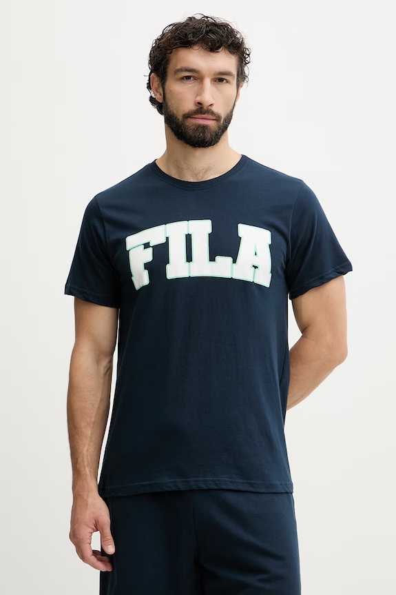 Fila δύο τεμαχίων ανδρικά βαμβακερά FPS1242 σκούρο μπλε SS26