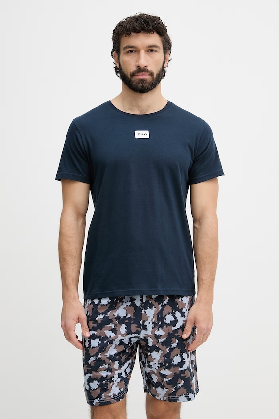 Fila pizsama férfi pamut sötétkék FPS1250