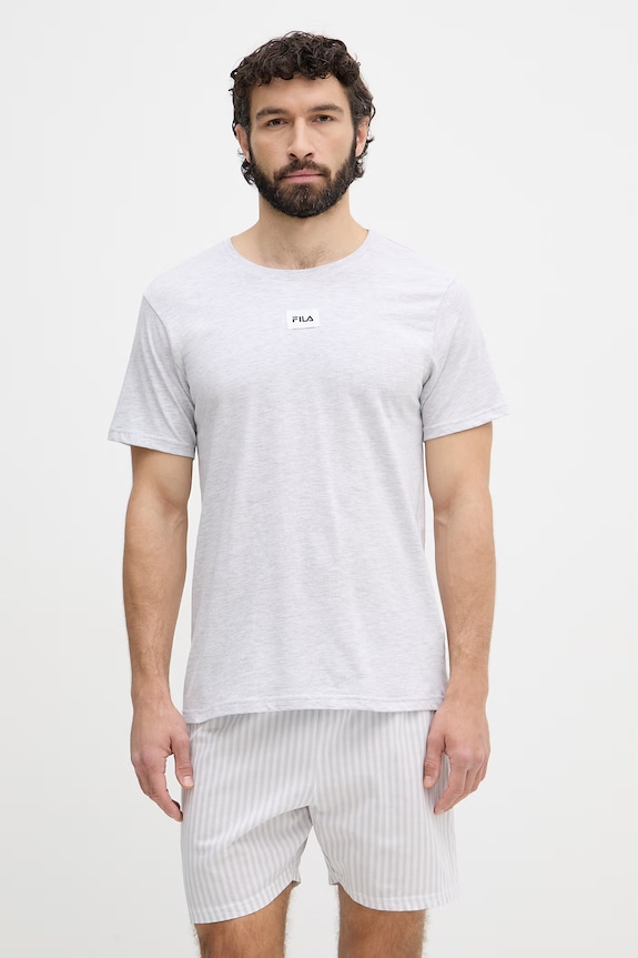 Fila férfi pizsama pamuttal szürke FPS1253