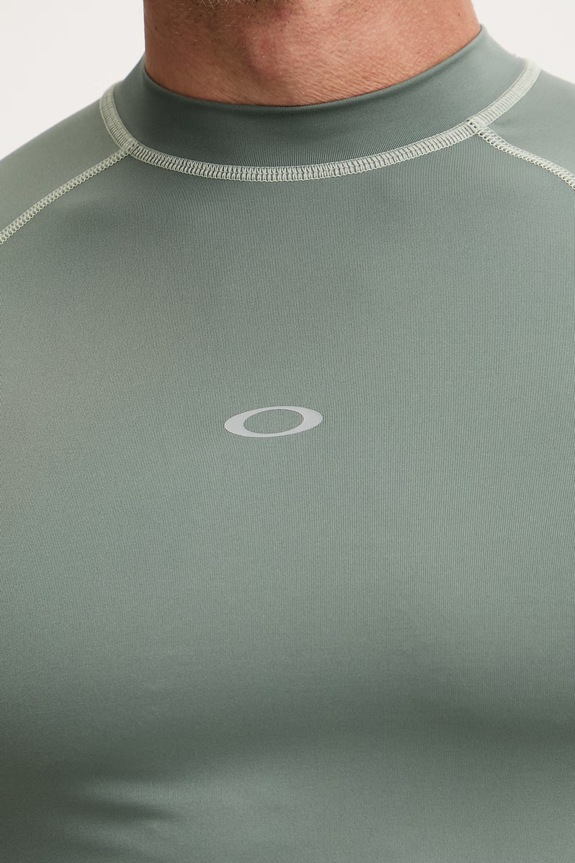 Oakley pánske plavkové tričko FOA407891 zelená