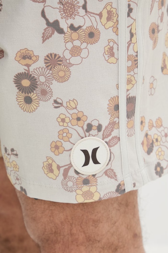 Hurley pantaloni scurți de baie bărbătești bej HSP26MMBS09030