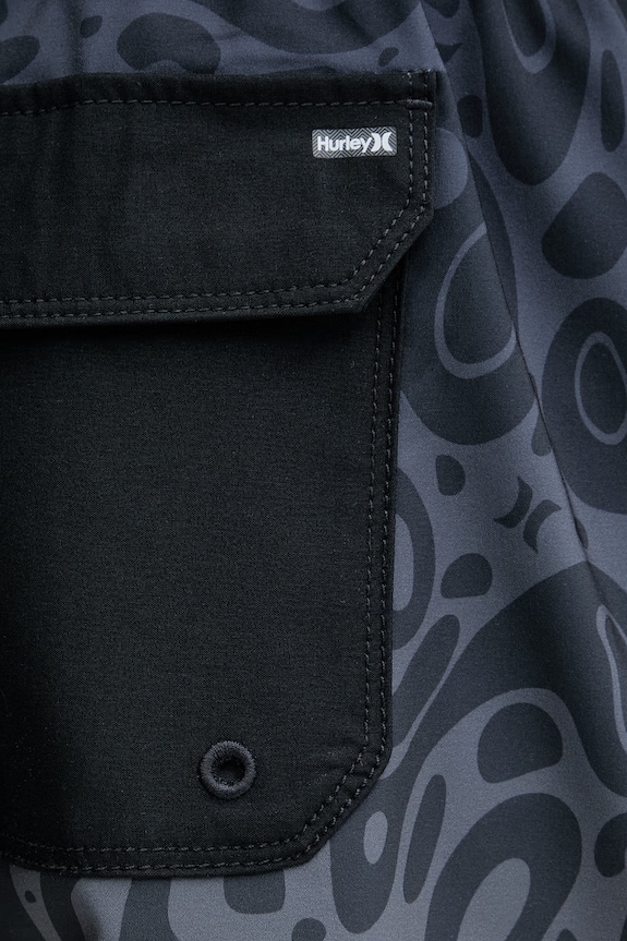 Hurley σορτς μαγιό Ανδρικά VOLLEY FLEX μαύρο MBEU00013