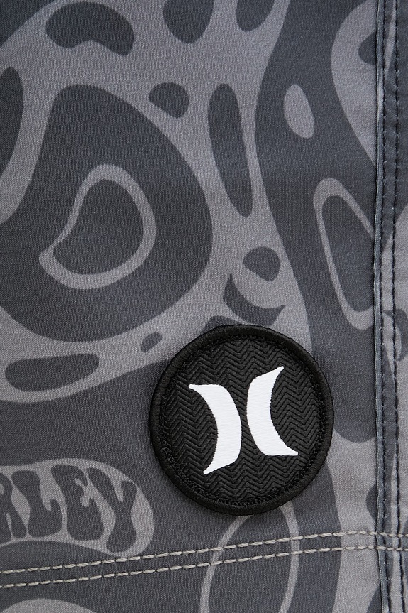 Hurley Pantaloncini da bagno da uomo VOLLEY FLEX MBEU00013 nero