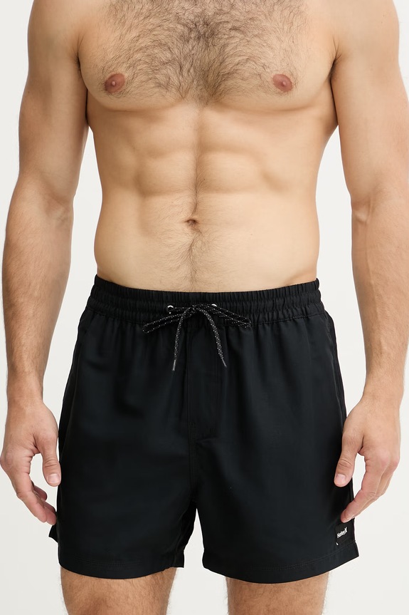 Hurley szorty kąpielowe męskie VOLLEY ICON MBEU00022 czarny SS26