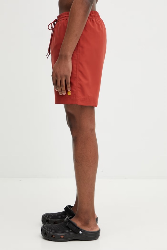Carhartt WIP Chase Swim Trunks pantaloni scurți de baie pentru bărbați I035062.3NUXX portocaliu SS26