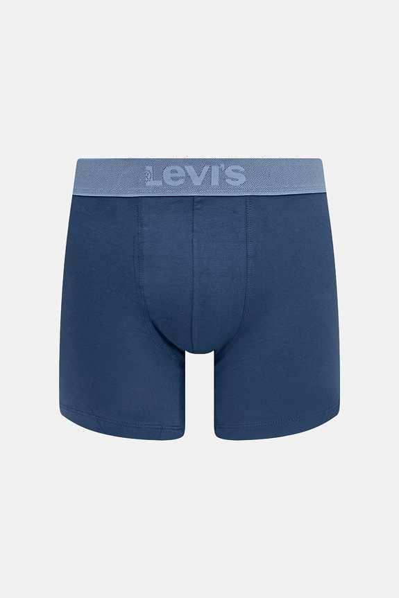 Abbigliamento Levi's Boxer da uomo in cotone con elastan pacco da 2 37149.1261 blu