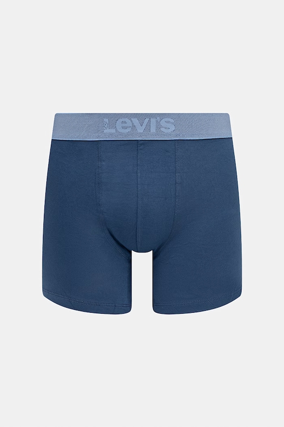 Abbigliamento Levi's Boxer da uomo in cotone con elastan pacco da 2 37149.1261 blu