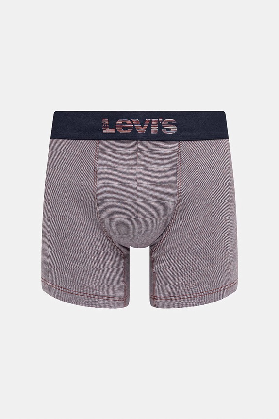 Levi's boxer da uomo in cotone con elastan pacco da 2 37149.1271 blu navy SS26
