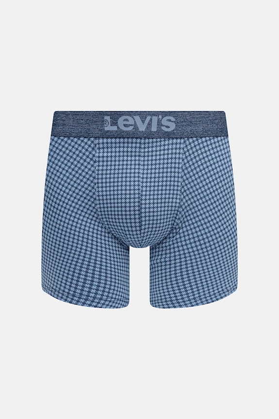 Levi's boxer da uomo in cotone con elastan pacco da 2 37149.1285 blu SS26