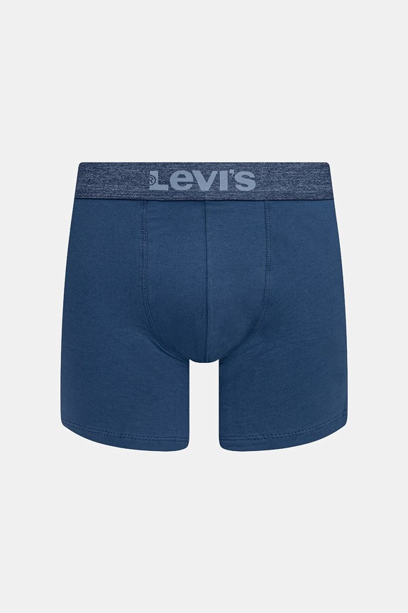Abbigliamento Levi's boxer da uomo in cotone con elastan pacco da 2 37149.1285 blu