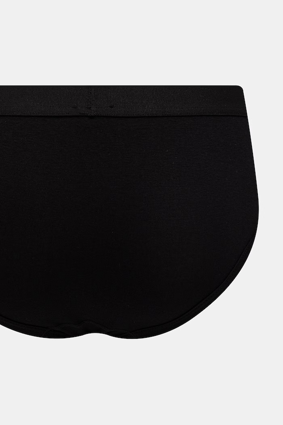 MM6 Maison Margiela slipy bavlněné s elastanem pánské MJL610030 černá SS26