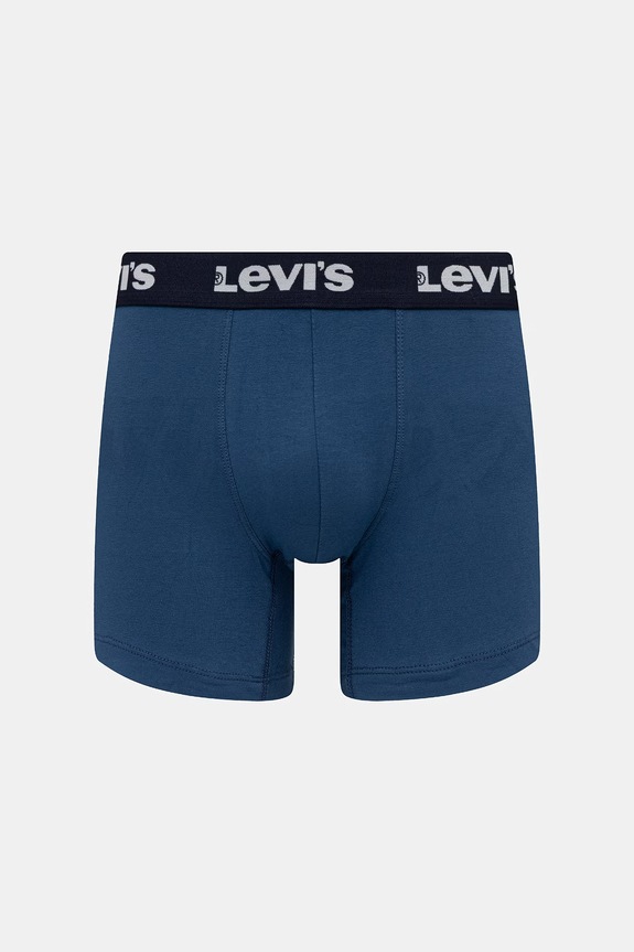 Levi's boxeri pentru bărbați, cu bumbac pachet de 2 37149.1226 albastru SS26