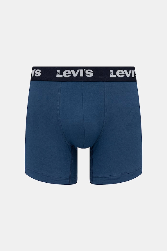 Levi's boxeri pentru bărbați, cu bumbac pachet de 2 37149.1226 albastru SS26