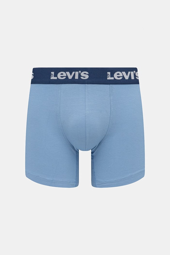 Îmbrăcăminte Levi's boxeri pentru bărbați, cu bumbac pachet de 2 37149.1226 albastru