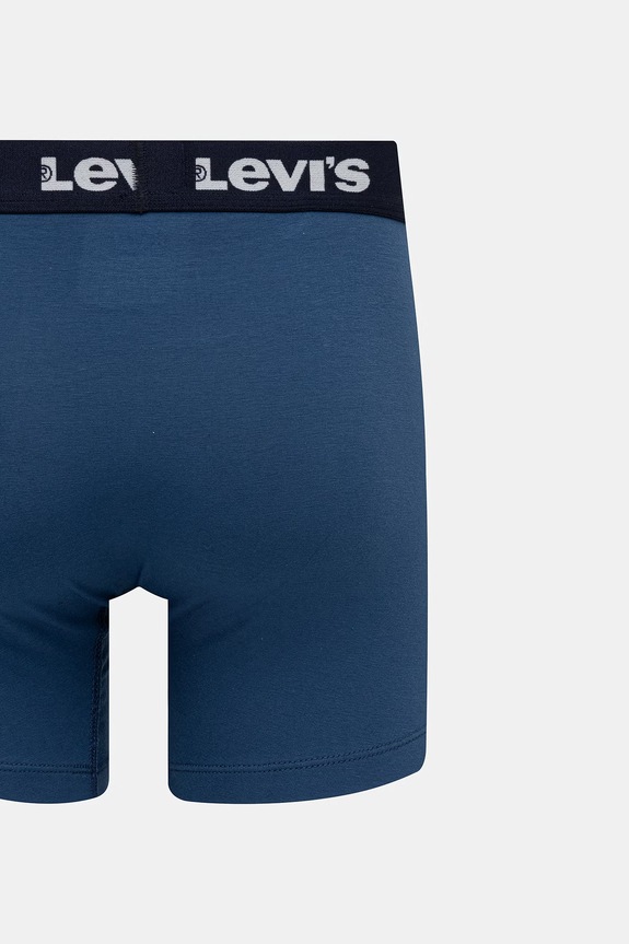 Levi's boxeri pentru bărbați, cu bumbac pachet de 2 37149.1226 albastru