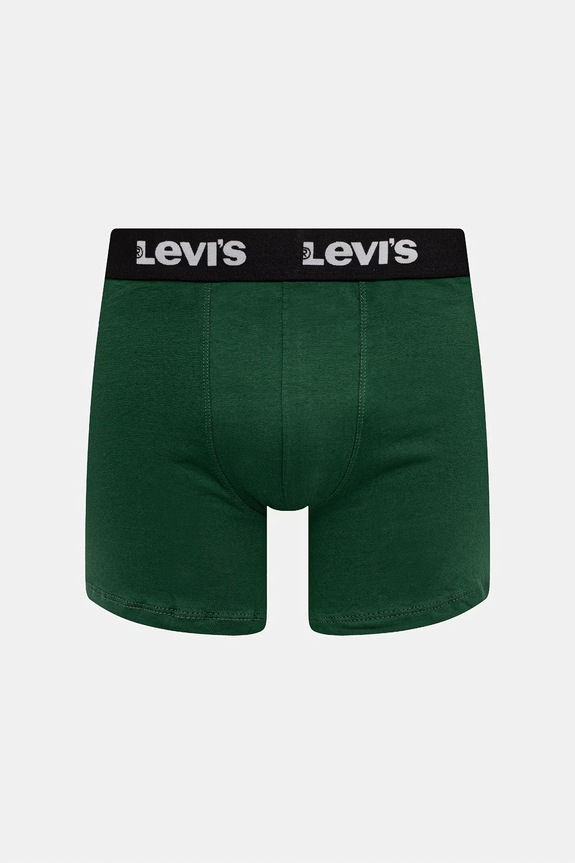 Levi's boxeri pentru bărbați, pachet de 2 37149.1227 verde SS26