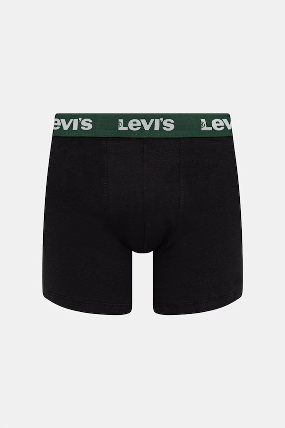 Îmbrăcăminte Levi's boxeri pentru bărbați, pachet de 2 37149.1227 verde