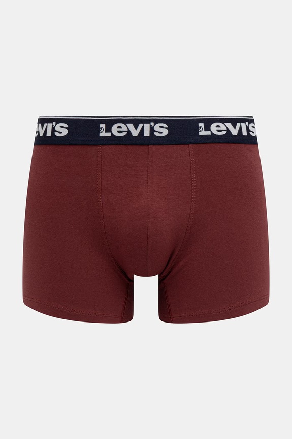Îmbrăcăminte Levi's boxeri pentru bărbați, din bumbac cu elastan, pachet de 3 37149.1229 albastru
