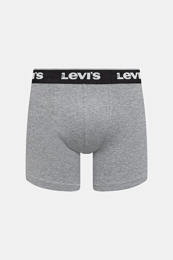 Levi's boxeri pentru bărbați, din bumbac cu elastan pachet de 3 37149.1230 negru SS26