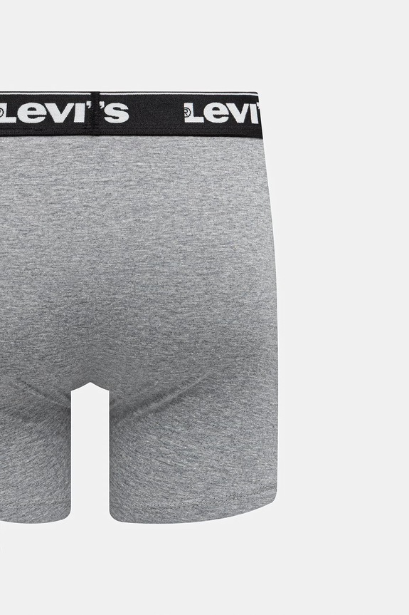 Levi's boxeri pentru bărbați, din bumbac cu elastan pachet de 3 37149.1230 negru