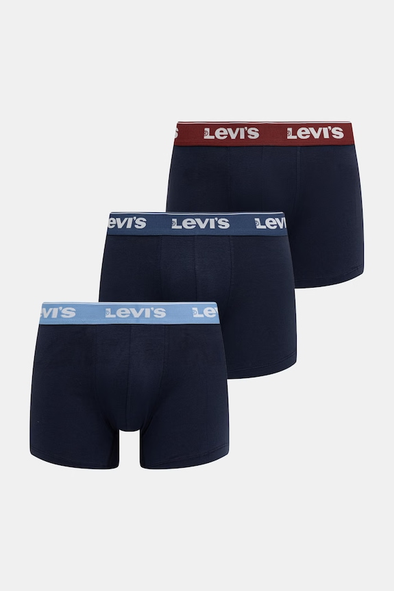 Levi's bokserki męskie 3-pack granatowy 37149.1231