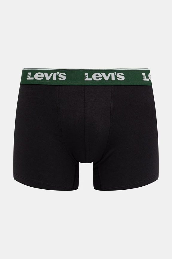 Levi's boxeri pentru bărbați, din bumbac cu elastan, pachet de 3 37149.1232 negru SS26